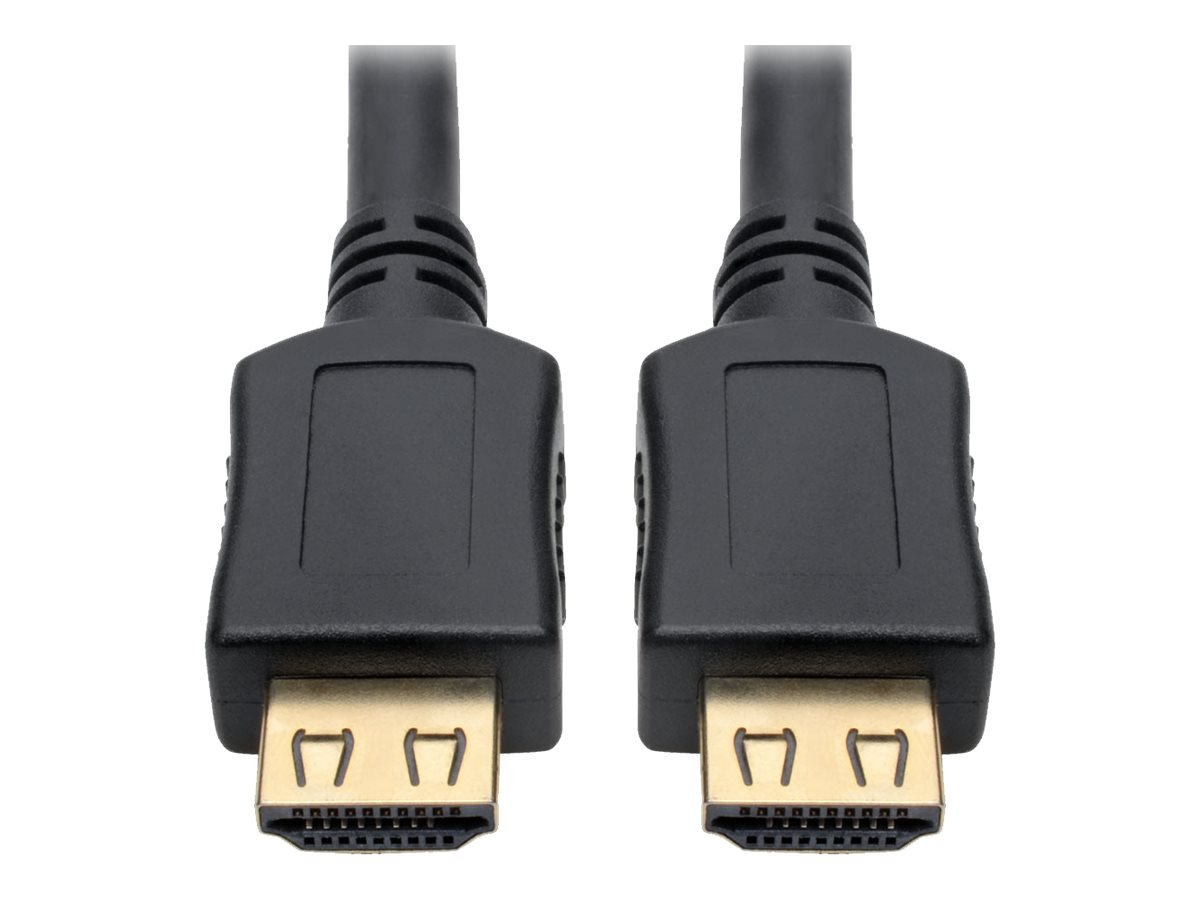 Eaton Tripp Lite Series High-Speed HDMI Cable, Gripping Connectors (M/M), Black, 25 ft. (7.62 m) - HDMI-Kabel - HDMI mnnlich zu