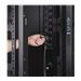 Tripp Lite 42U Rack Enclosure Server Cabinet Co-Location w/ Doors & Sides - Schrank Netzwerkschrank - Schwarz - 42HE - 61 cm