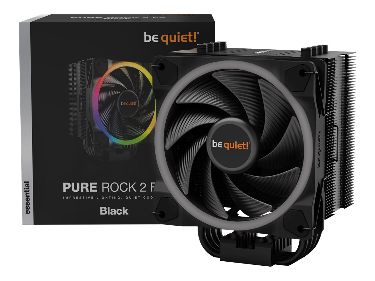 be quiet! Pure Rock 2 FX - Prozessor-Luftkhler - (fr: LGA1155, LGA2011, LGA1150, LGA1151, LGA2011-3 (Square ILM), AM4, LGA2066