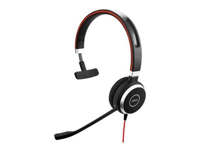 Jabra Evolve 40 UC mono - Headset - On-Ear - kabelgebunden - 3,5 mm Stecker