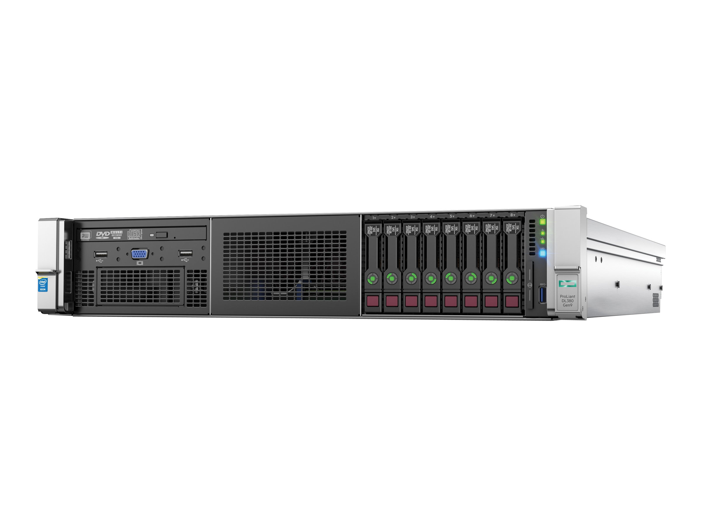 HPE ProLiant DL380 Gen9 Performance - Server - Rack-Montage - 2U - zweiweg - 2 x Xeon E5-2650V3 / 2.3 GHz