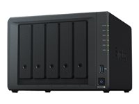 Synology Disk Station DS1019+ - NAS-Server - 5 Schchte - SATA 6Gb/s - RAID RAID 0, 1, 5, 6, 10, JBOD - RAM 8 GB