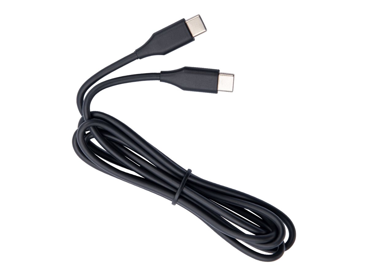 Jabra - USB-Kabel - 24 pin USB-C (M) zu 24 pin USB-C (M) - 1.2 m - Schwarz