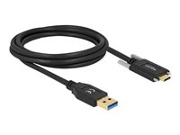 Delock - USB-Kabel - USB-C (M) zu USB-C (M) - USB 3.2 Gen 1 - 3 A - 2 m