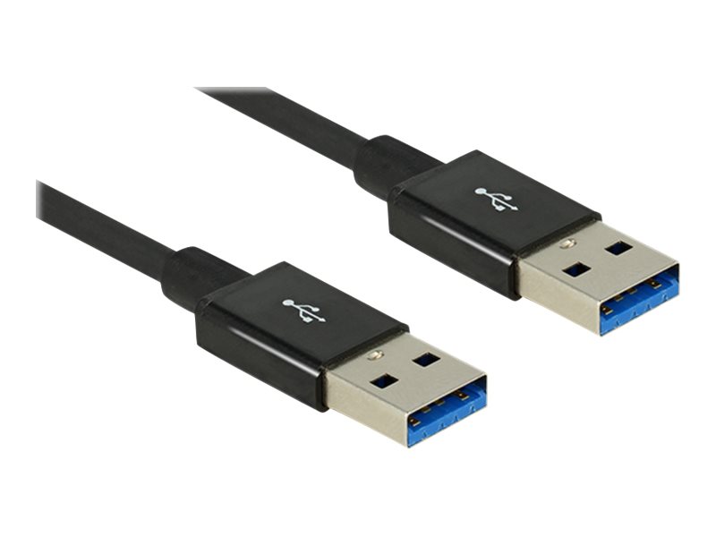 Delock Premium - USB-Kabel - USB Typ A (M) zu USB Typ A (M) - USB 3.1 Gen2 - 1 m - Schwarz