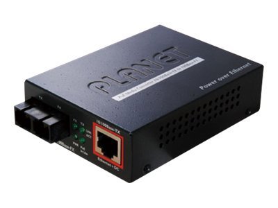 PLANET FTP-802 - Medienkonverter - 100Mb LAN - 10Base-T, 100Base-FX, 100Base-TX - SC multi-mode / RJ-45 - bis zu 2 km