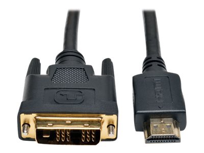 Eaton Tripp Lite Series HDMI to DVI Adapter Cable (M/M), 30 ft. (9.1 m) - Adapterkabel - HDMI mnnlich zu DVI-D mnnlich - 9.15 