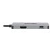 Tripp Lite USB C Multiport Adapter Converter 3 USB-A, 4K HDMI PD Charging Thunderbolt 3 Compatible - Dockingstation - USB-C 3.1 