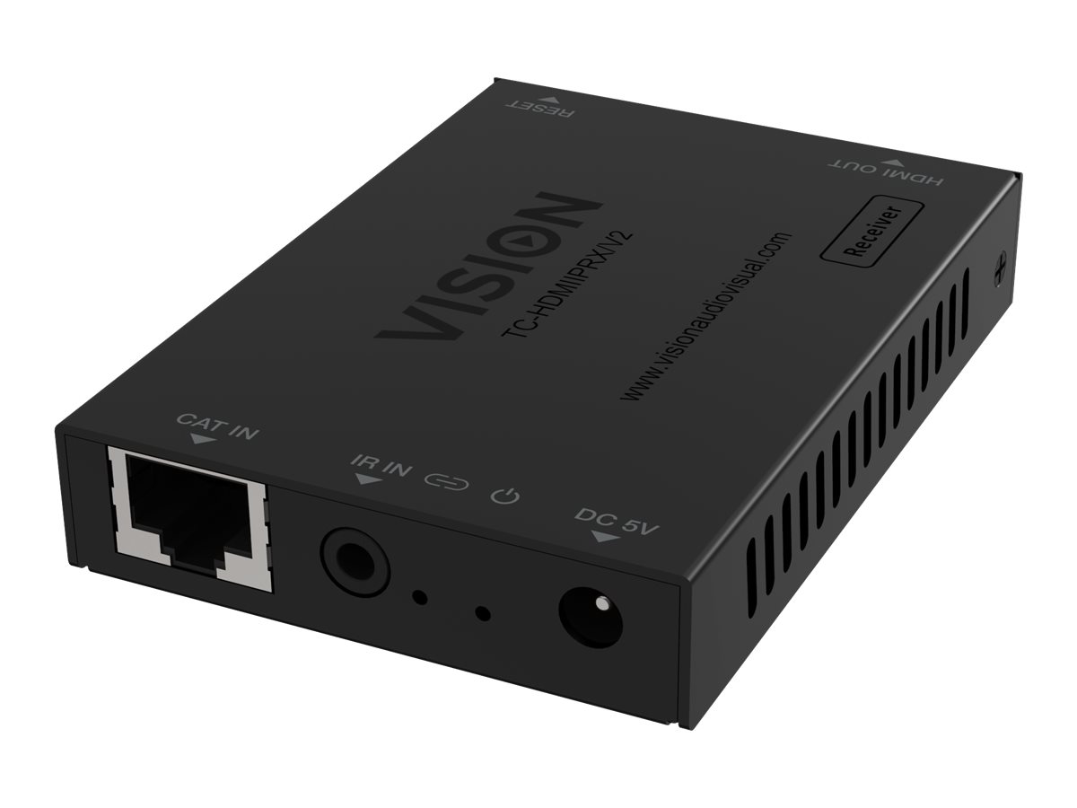 VISION TC-HDMIIPRX/V2 - Video-/Audio-/Infrarot-bertrager - HDMI - bis zu 150 m