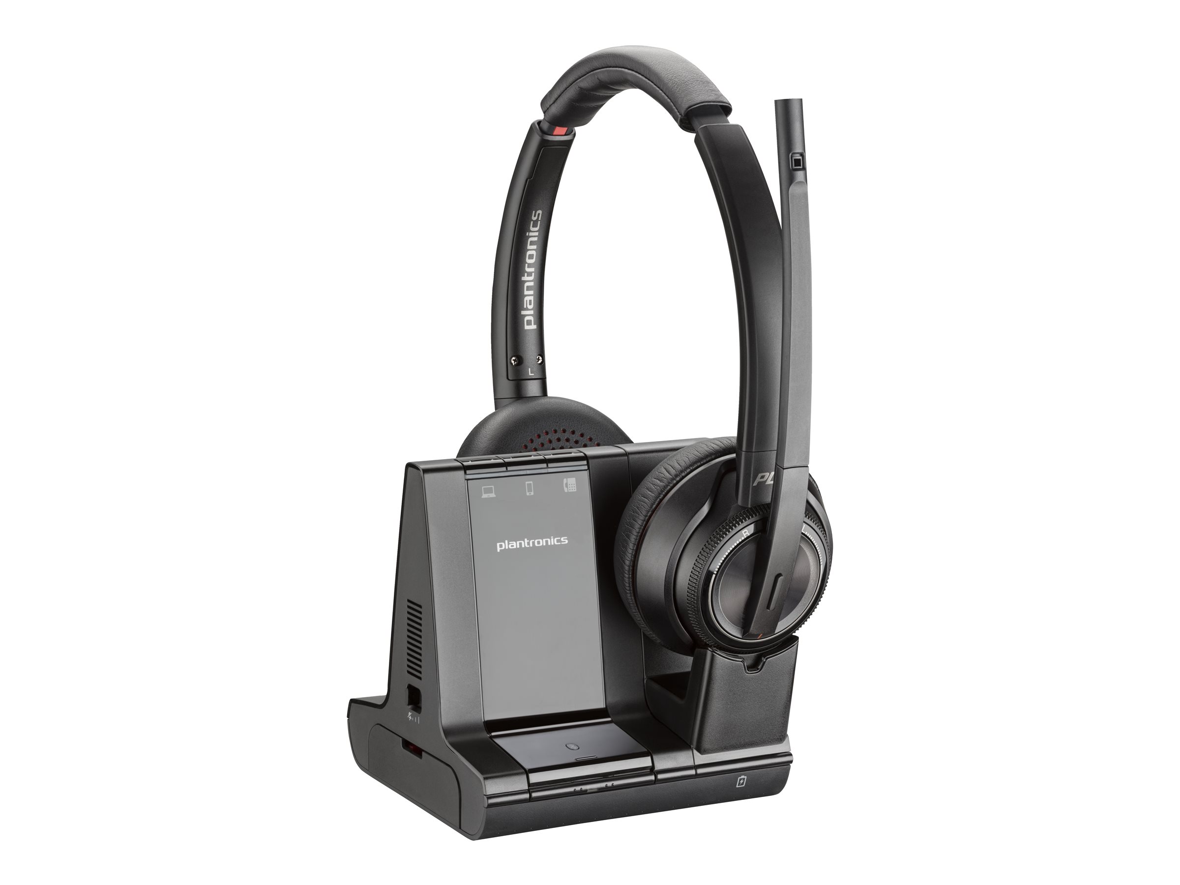 Poly Savi 8220 - Savi 8200 series - Headset - On-Ear - DECT / Bluetooth - kabellos