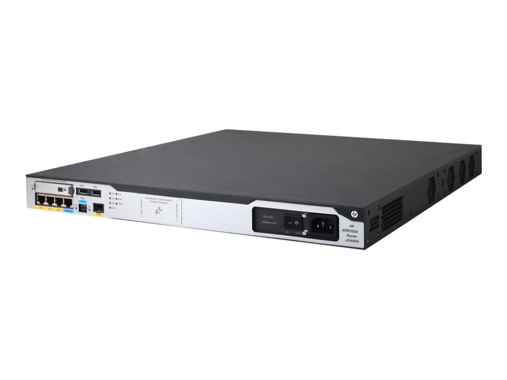HPE MSR3024 - Router - GigE - an Rack montierbar