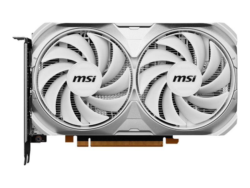 MSI GeForce RTX 4060 VENTUS 2X WHITE 8G OC - Grafikkarten - GeForce RTX 4060 - 8 GB GDDR6 - PCIe 4.0 x8 - HDMI, DisplayPort