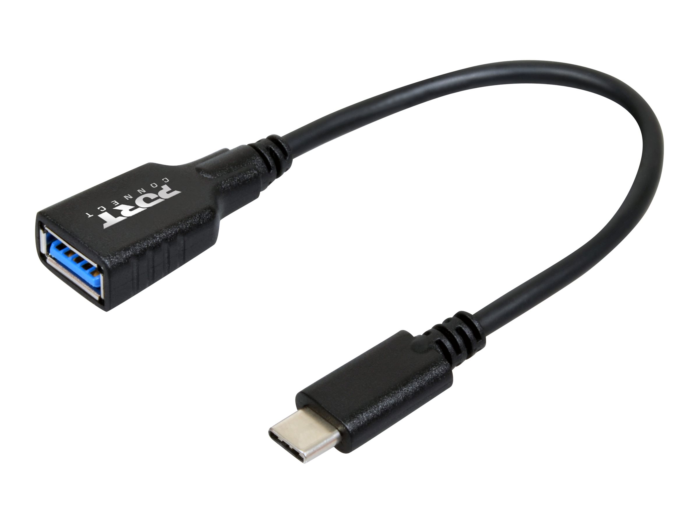 PORT Connect - USB-Adapter - USB Typ A (W) zu 24 pin USB-C (M) - USB 3.0 - 15 cm