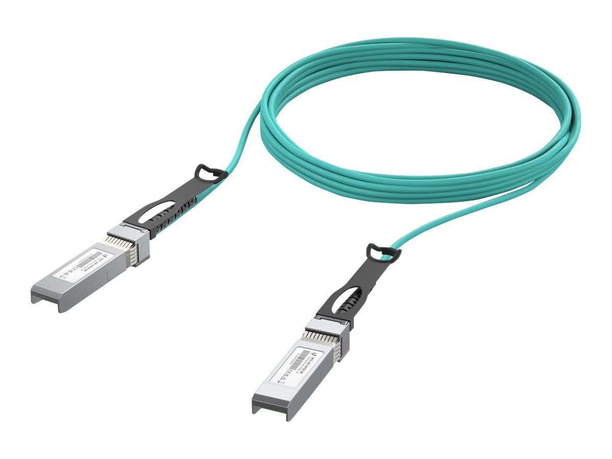 Ubiquiti - 25GBase Direktanschlusskabel - SFP28 zu SFP28 - 10 m - 3 mm - Glasfaser