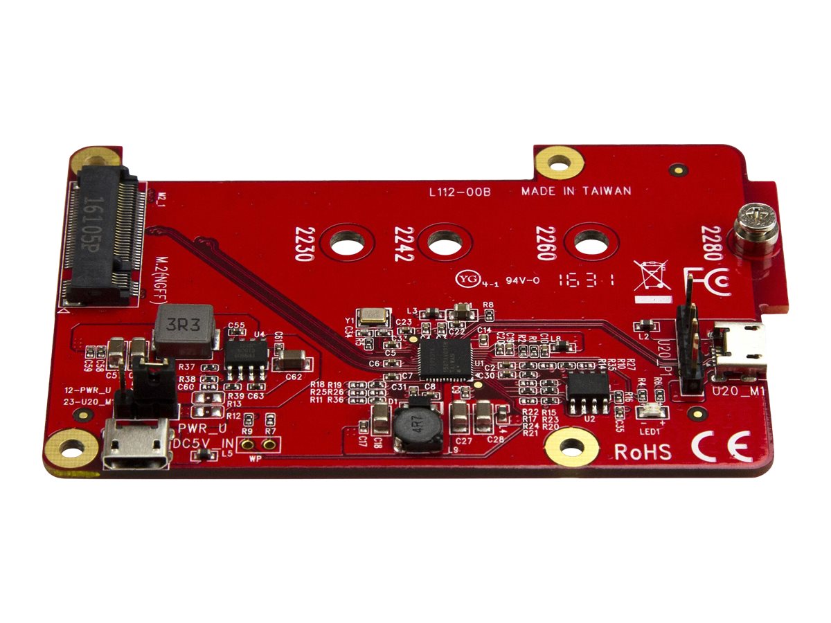 StarTech.com USB auf mSATA Konverter fr Raspberry Pi und Entwicklungsboard - USB zu mini SATA Adapter fr Raspberry Pi - Speich