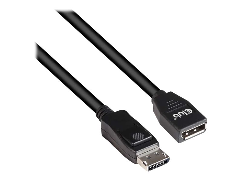 Club 3D - DisplayPort-Verlngerungskabel - DisplayPort (M) zu DisplayPort (W) - DisplayPort 1.4 - 2 m - 8K Untersttzung