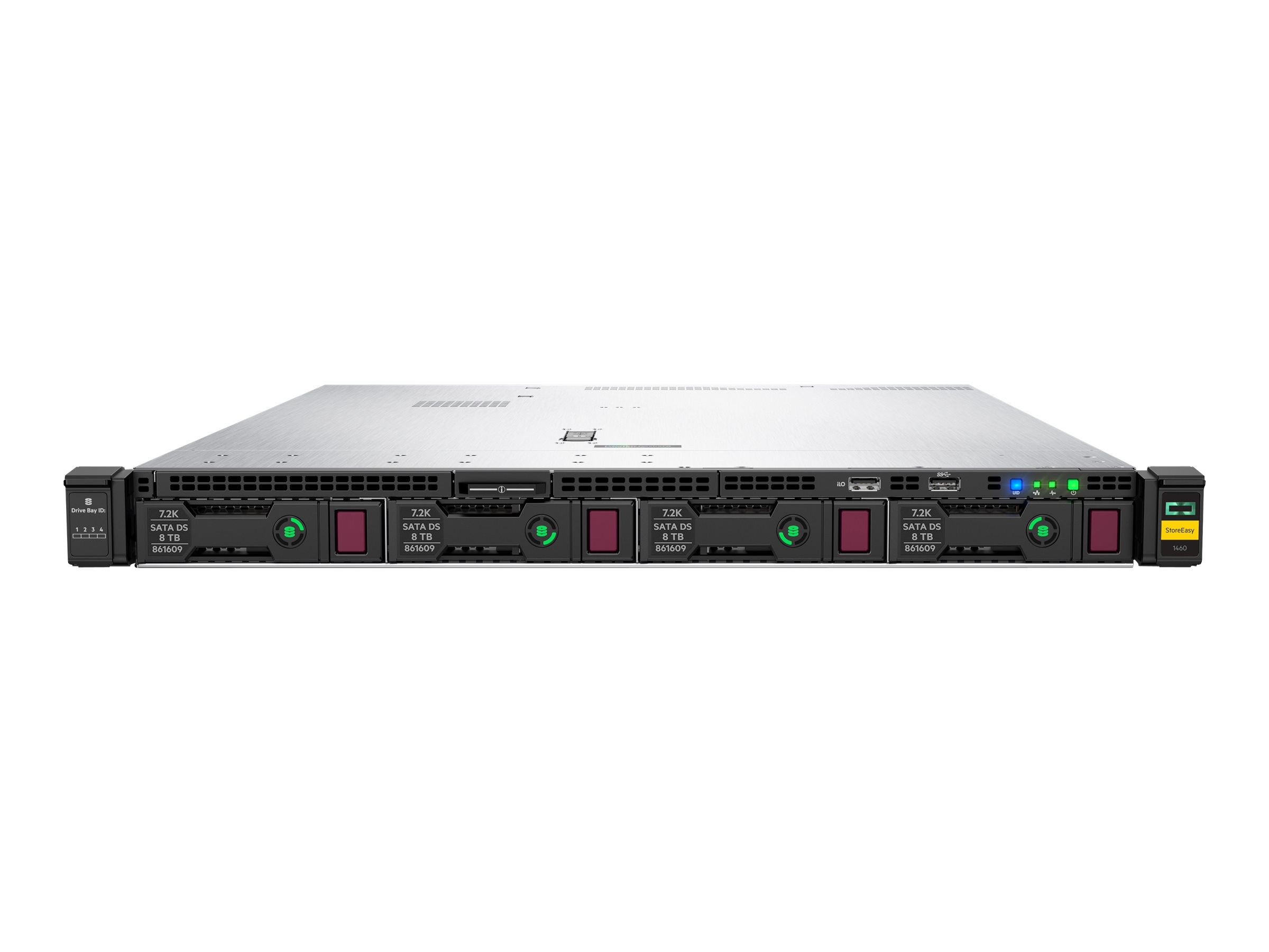 HPE StoreEasy 1460 - NAS-Server - 4 Schchte - 32 TB - Rack - einbaufhig
