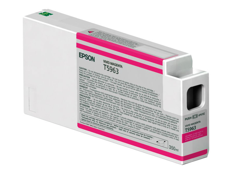 Epson T5963 - 350 ml - Vivid Magenta - Original - Tintenpatrone - fr Stylus Pro 7700, Pro 7890, Pro 7900, Pro 9700, Pro 9890, P