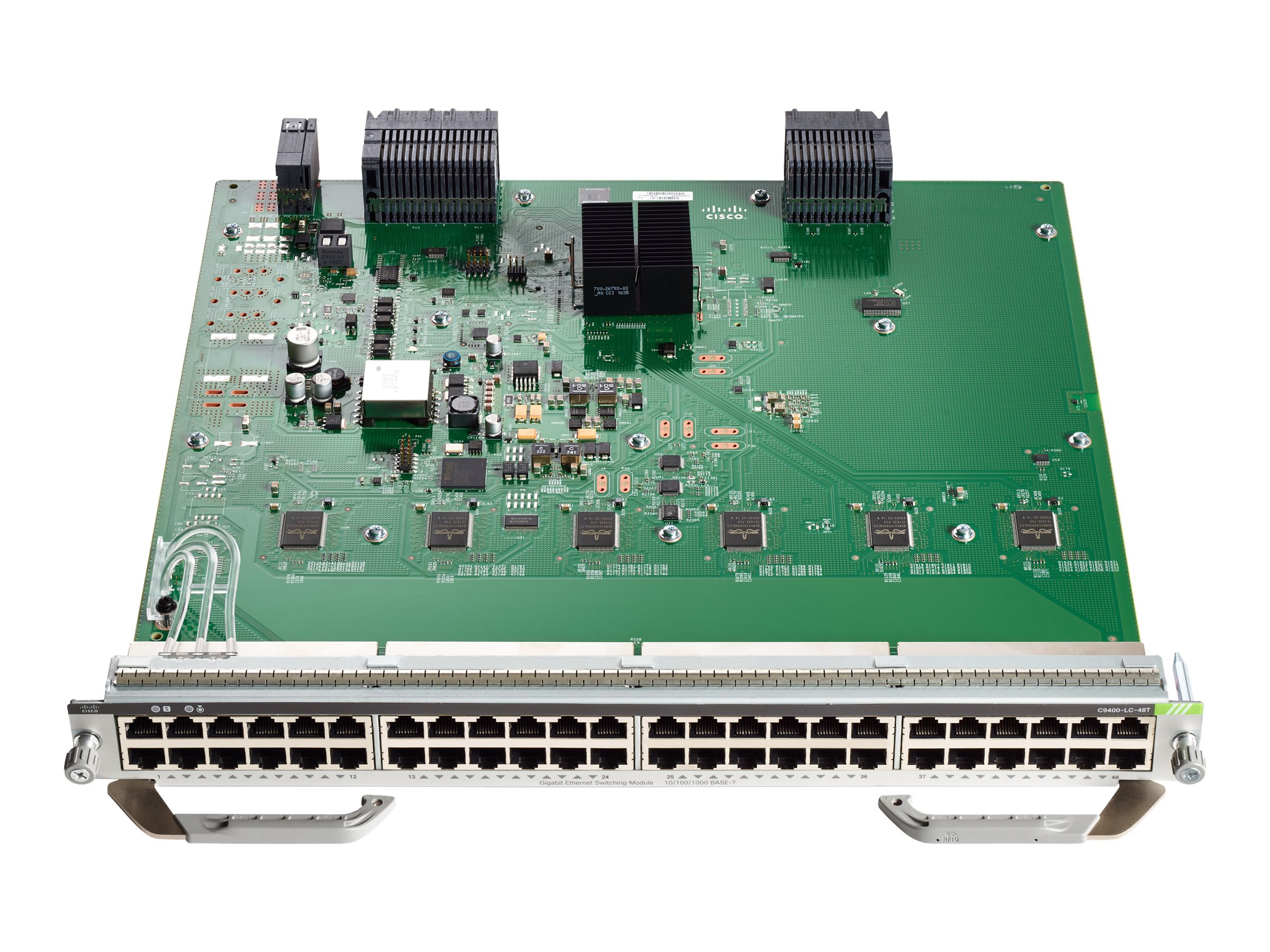 Cisco Catalyst 9400 Series Line Card - Switch - 48 x 10/100/1000 - Plugin-Modul (60 W)