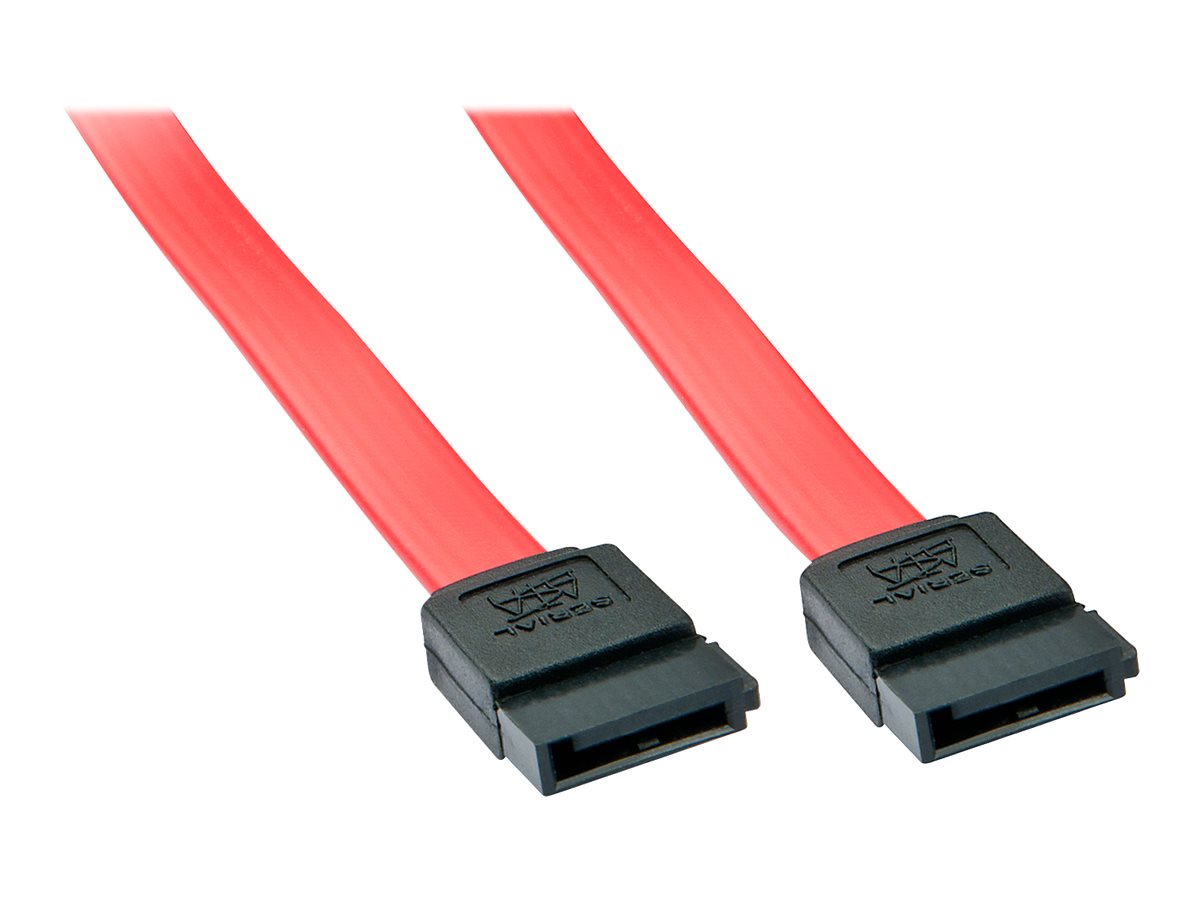 Lindy - SATA-Kabel - Serial ATA 150/300/600 - SATA zu SATA - 70 cm - Rot