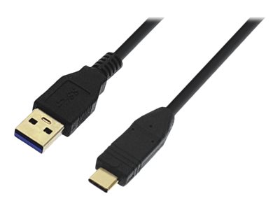 M-CAB PREMIUM - USB-Kabel - USB-C (M) zu USB Typ A (M) - USB 3.0 - 1 m - Schwarz