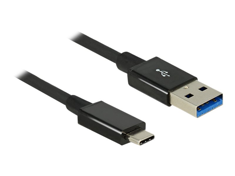 Delock Premium - USB-Kabel - USB Typ A (M) zu 24 pin USB-C (M) - USB 3.1 Gen 2 - 1 m - Schwarz