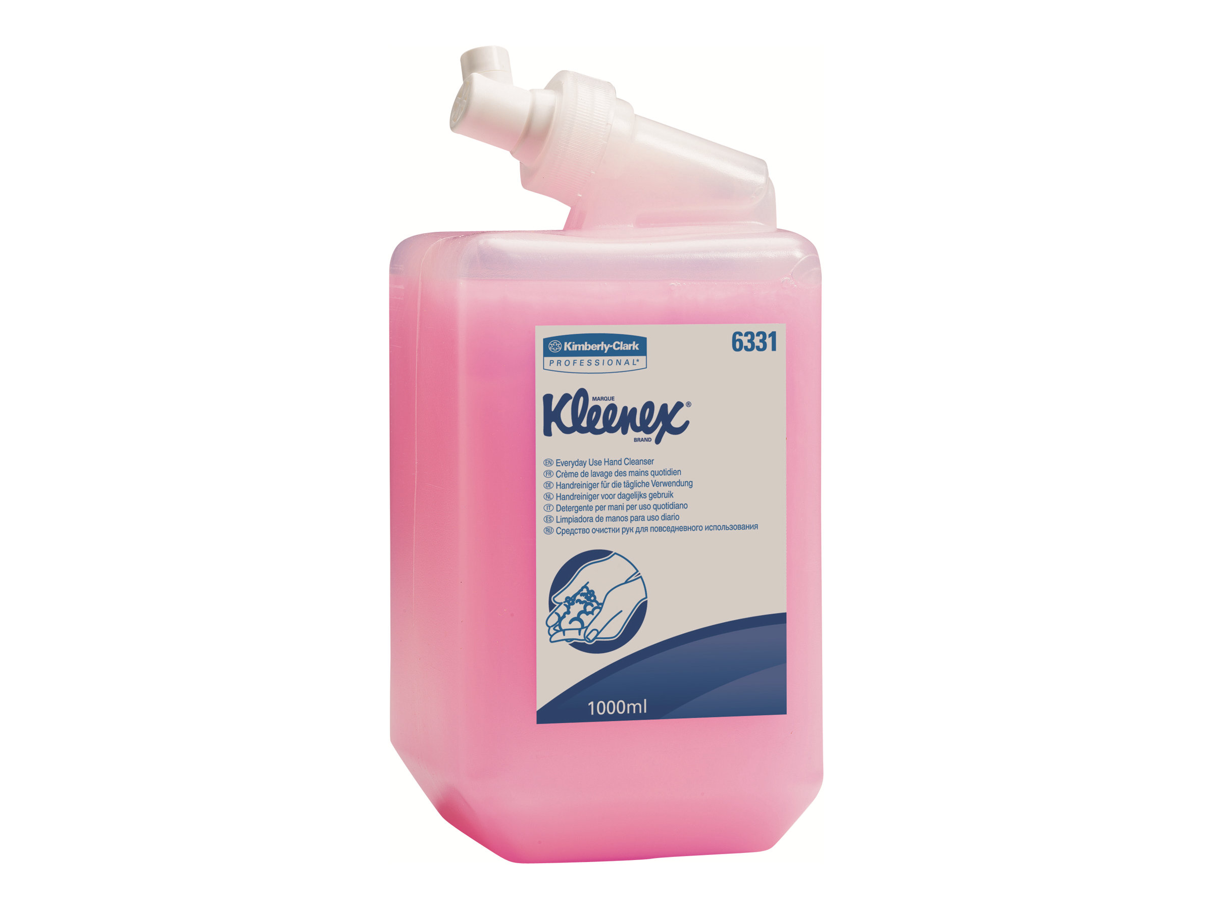 Kleenex - Seife - flüssig - Patrone - 1 L - pink (Packung mit 6)