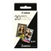 Canon ZP-2030 - 20 Blatt Fotopapier - fr Canon Zoemini; iNSPiC [P] PV-123A; Zoemini C, S, S2