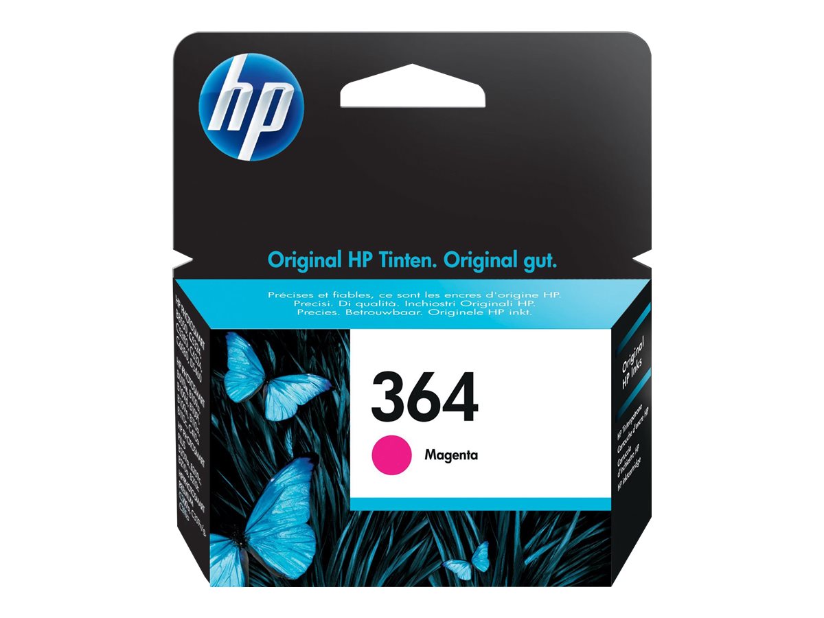 HP 364 - Magenta - original - Tintenpatrone - fr Deskjet 35XX; Photosmart 55XX, 55XX B111, 65XX, 7510 C311, 7520, Wireless B110