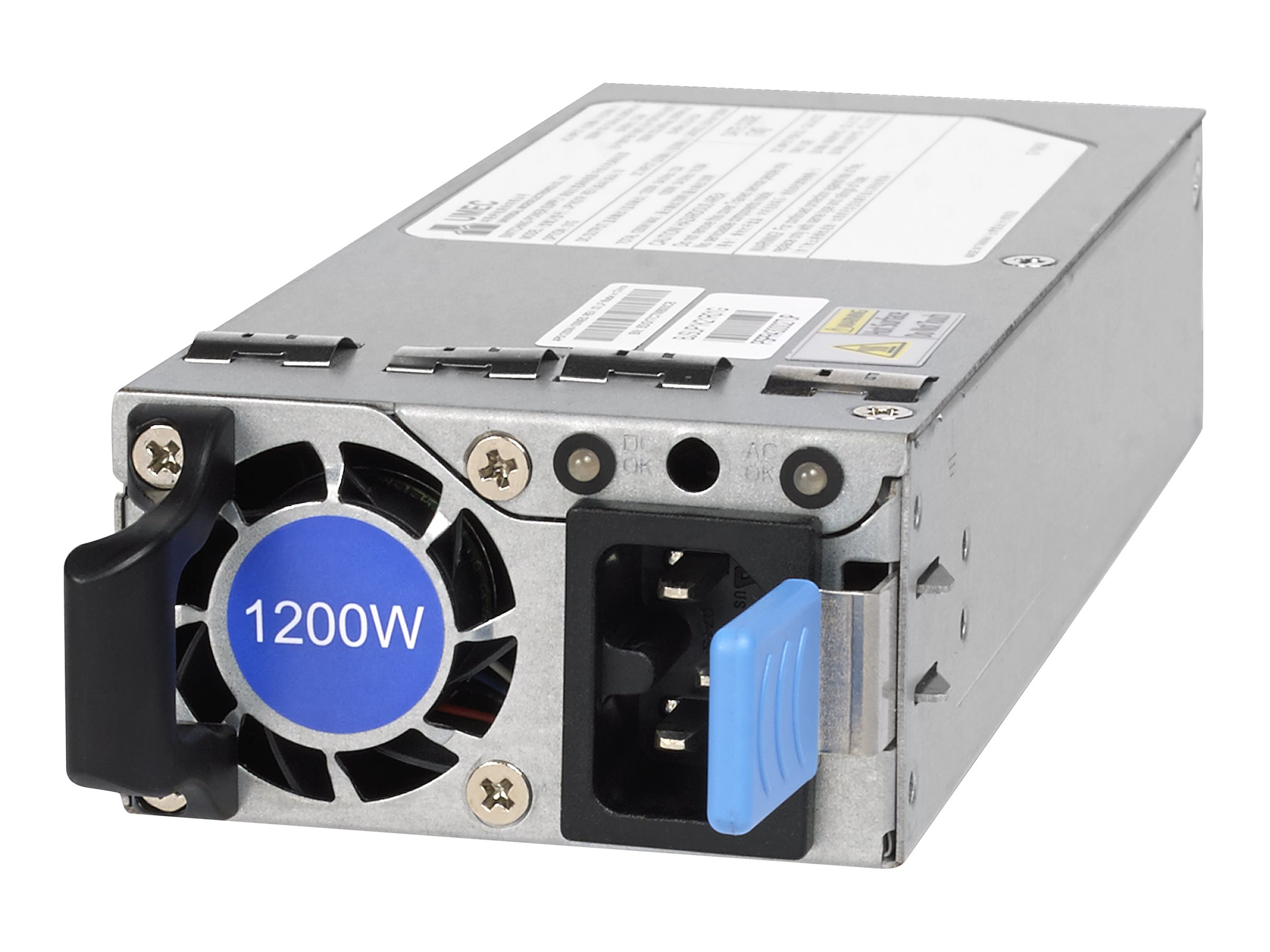 NETGEAR APS1200W - Stromversorgung redundant / Hot-Plug (Plug-In-Modul) - modular - Wechselstrom 110-240 V - 1200 Watt - fr NET