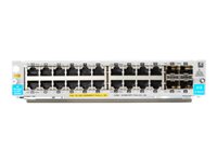 HPE - Erweiterungsmodul - Gigabit Ethernet (PoE+) x 20 + Gigabit Ethernet / 10 Gigabit SFP+ x 4 - fr HPE Aruba 5406R, 5406R 16,