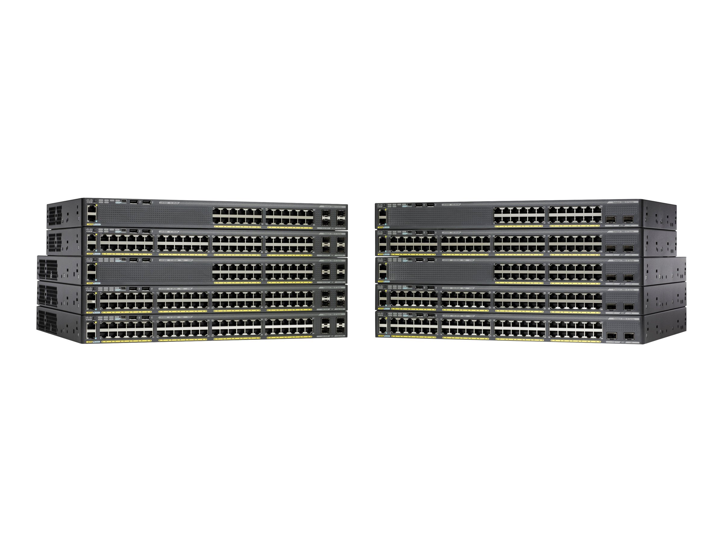 Cisco Catalyst 2960XR-24TD-I - Switch - L3 - managed - 24 x 10/100/1000 + 2 x SFP+ - Desktop, an Rack montierbar
