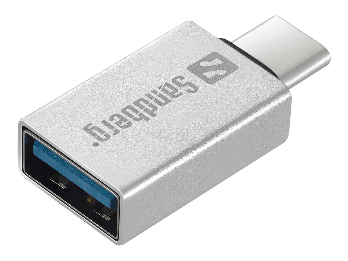 Sandberg - USB-Adapter - 24 pin USB-C (M) zu USB Typ A (W) - USB 3.1 Gen 1