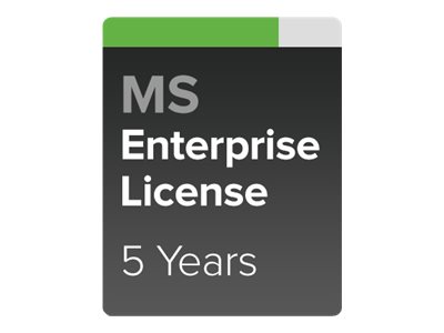 Cisco Meraki Enterprise - Abonnement-Lizenz (5 Jahre) + 5 Jahre Enterprise Support - 1 Switch - fr P/N: MS350-48LP-HW
