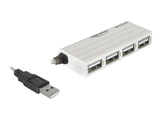 Delock HUB USB 2.0 - Hub - 4 x USB 2.0 - Desktop