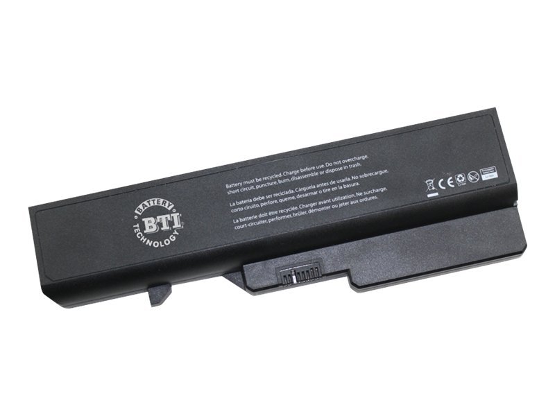 BTI LN-G460 - Laptop-Batterie - Lithium-Ionen - 6 Zellen - 4400 mAh - fr Lenovo G460; G465; G560; G560e; IdeaPad V360; Z460; Z5
