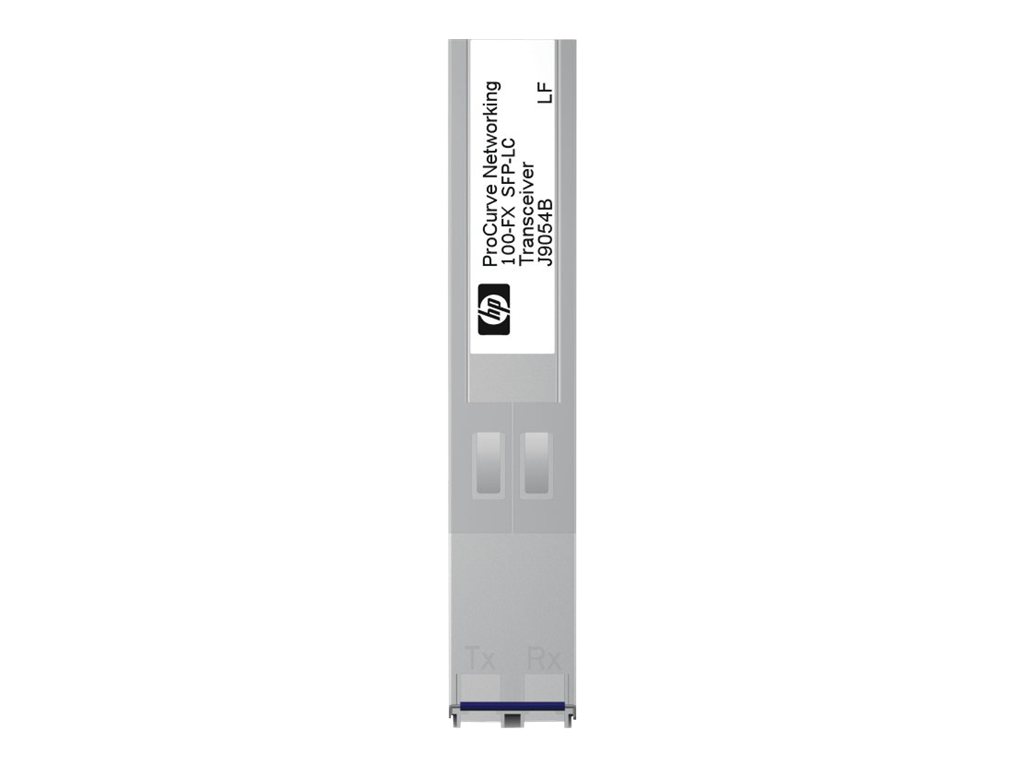 HPE X111 - SFP (Mini-GBIC)-Transceiver-Modul - 100Mb LAN - 100Base-FX - LC - fr HPE 2810, 6600, E3500; OfficeConnect 1410 24; H