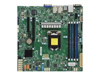 SUPERMICRO X11SCH-F - Motherboard - micro ATX - LGA1151 Socket - C246 Chipsatz - USB 3.1 Gen 1, USB 3.1 Gen 2