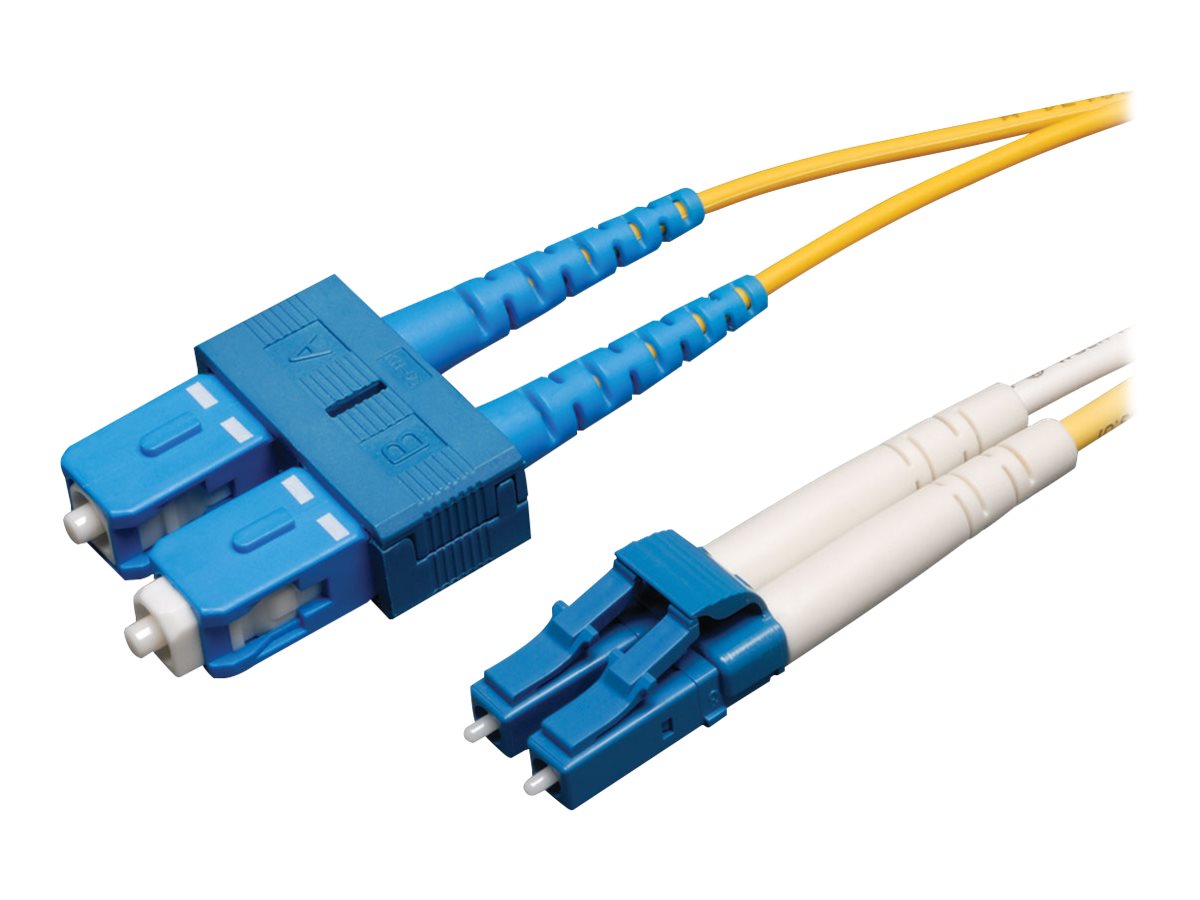 Eaton Tripp Lite Series Duplex Singlemode 9/125 Fiber Patch Cable (LC/SC), 7 m (23 ft.) - Patch-Kabel - LC Single-Modus (M) zu S