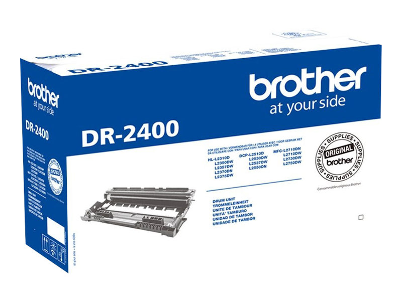 Brother DR2400 - Schwarz - Original - Trommeleinheit - fr Brother DCP-L2510, L2530, L2537, L2550, HL-L2350, L2370, L2375, MFC-L