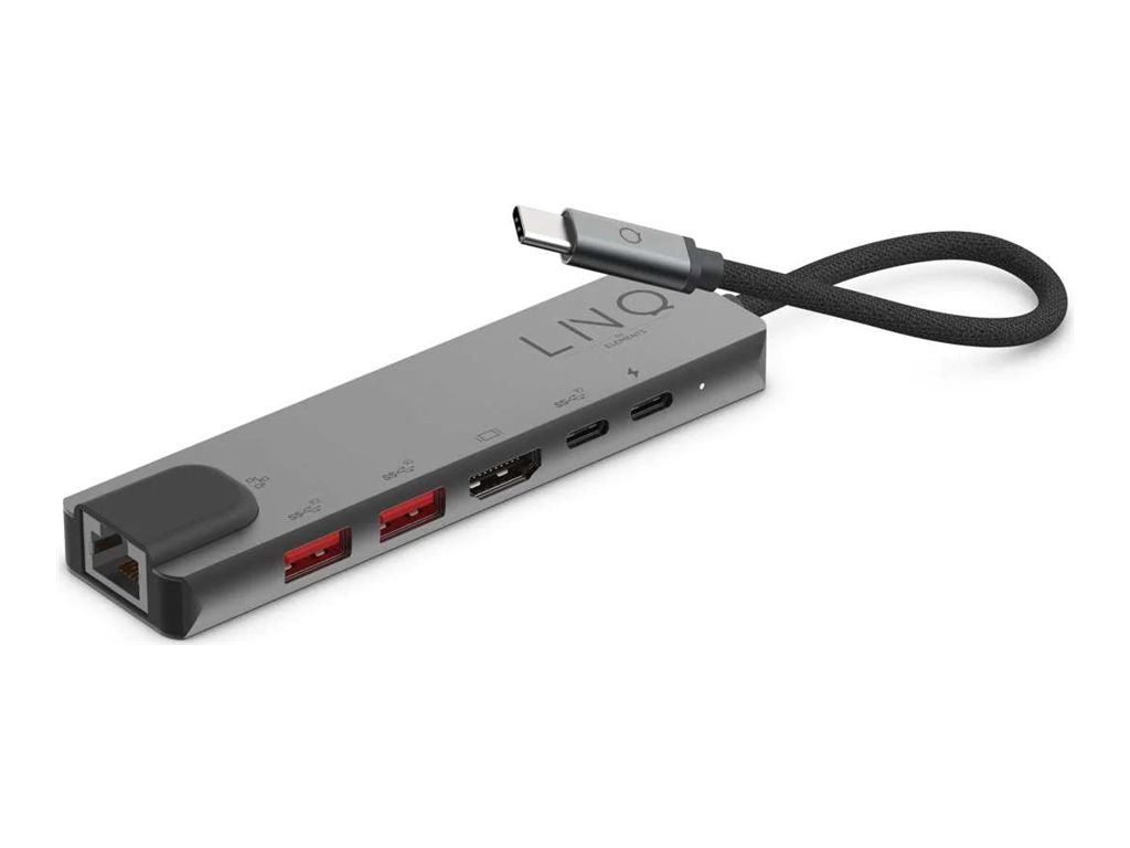 LINQ LQ48015 - Dockingstation - USB-C / Thunderbolt 4 - HDMI - 1GbE