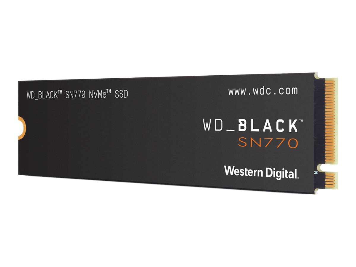 WD_BLACK SN770 WDS100T3X0E - SSD - 1 TB - intern - M.2 2280 - PCIe 4.0 x4 (NVMe)