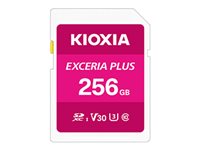 KIOXIA EXCERIA PLUS - Flash-Speicherkarte - 64 GB - Video Class V30 / UHS-I U3 / Class10 - SDXC UHS-I