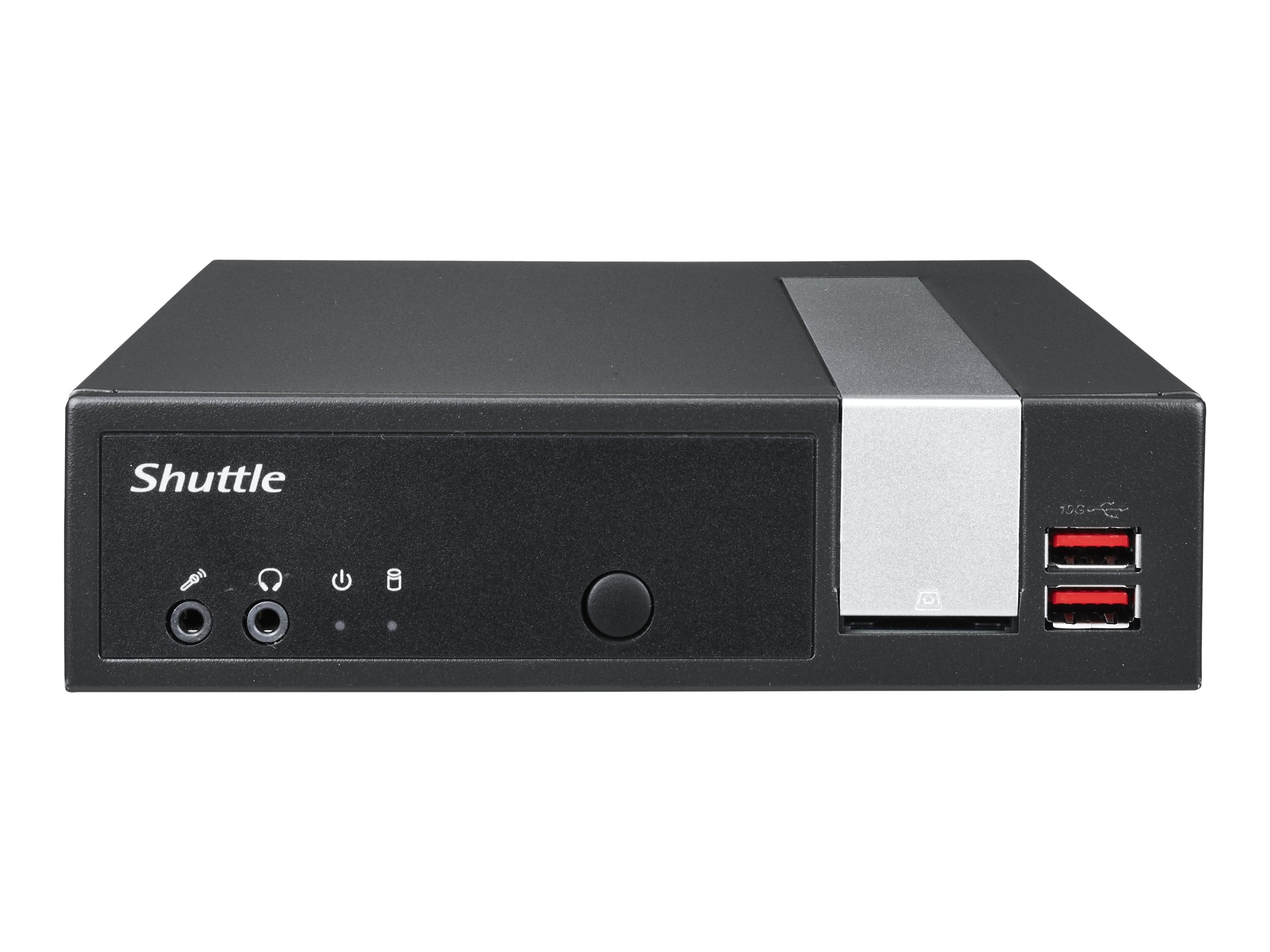 Shuttle XPC slim DL20N6 - Barebone - Slim-PC - 1 x Pentium Silver N6005 / 2 GHz - RAM 0 GB - UHD Graphics