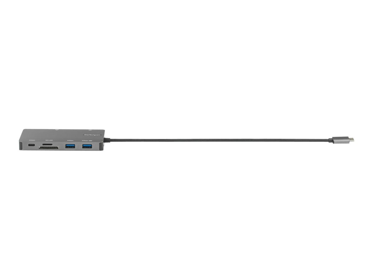 StarTech.com USB C Multiport Adapter - USB C auf HDMI 4K 30Hz/VGA Reiseadapter/Docking station - 5Gbit/s USB 3.0 Hub (USB A/USB 
