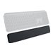 Logitech MX Palm Rest - Tastatur-Handgelenkauflage - Grau