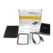 StarTech.com USB 3.1 (10 Gbps) Festplattengehuse fr 2,5 SATA Laufwerke - Gehuse fr SSD/HDD - Aluminium - Speichergehuse - 2