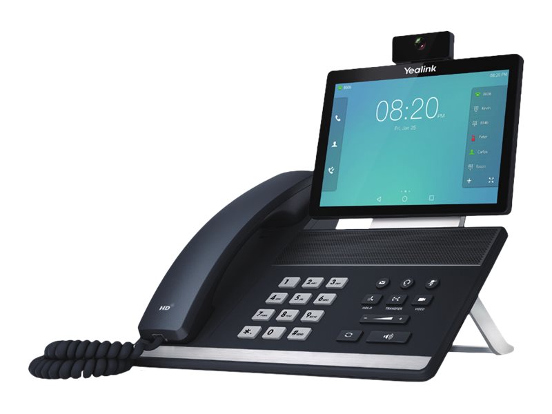Yealink VP59 - IP-Videotelefon - mit Digitalkamera, Bluetooth-Schnittstelle mit Rufnummernanzeige - IEEE 802.11a/b/g/n/ac (Wi-Fi