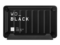 WD_BLACK D30 WDBATL5000ABK - SSD - 500 GB - extern (tragbar) - USB 3.0 (USB-C Steckverbinder) - Schwarz