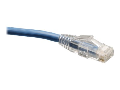 Eaton Tripp Lite Series Cat6 Gigabit Solid Conductor Snagless UTP Ethernet Cable (RJ45 M/M), PoE, Blue, 100 ft. (30.5 m) - Patch